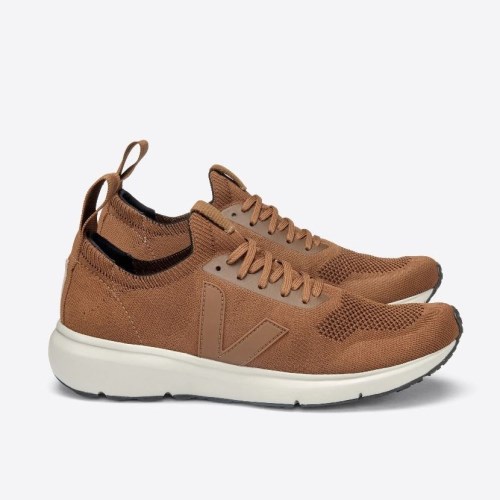 Veja Runner Style 2 V-knit Veja X Rick Owens Womens Trainers Brown UK 46979